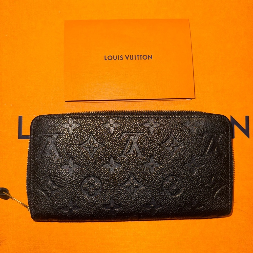 Louis Vuitton Black Monogram Wallet
